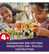 Lego Friends - Food Truck hot-dog - Lego 42633 Piccolo Camion con Cucina, 2 Mini Bamboline, il Gatto 100pz Anni 4+ Lego Friends - Food Truck hot-dog - Lego 42633 Piccolo Camion con Cucina, 2 Mini Bamboline, il Gatto 100pz Anni 4+