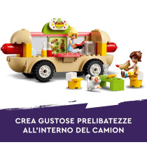 Lego Friends - Food Truck hot-dog - Lego 42633 Piccolo Camion con Cucina, 2 Mini Bamboline, il Gatto 100pz Anni 4+ Lego Friends - Food Truck hot-dog - Lego 42633 Piccolo Camion con Cucina, 2 Mini Bamboline, il Gatto 100pz Anni 4+