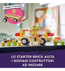 Lego Friends - Food Truck hot-dog - Lego 42633 Piccolo Camion con Cucina, 2 Mini Bamboline, il Gatto 100pz Anni 4+ Lego Friends - Food Truck hot-dog - Lego 42633 Piccolo Camion con Cucina, 2 Mini Bamboline, il Gatto 100pz Anni 4+