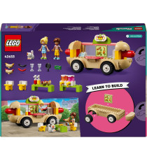 Lego Friends - Food Truck hot-dog - Lego 42633 Piccolo Camion con Cucina, 2 Mini Bamboline, il Gatto 100pz Anni 4+ Lego Friends - Food Truck hot-dog - Lego 42633 Piccolo Camion con Cucina, 2 Mini Bamboline, il Gatto 100pz Anni 4+