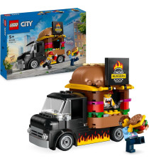 Lego City - Furgone degli hamburger - Lego 60404 Camion Food Truck con Accessori per Cucinare e 2 Minifigure Anni 5+ 194pz Lego City - Furgone degli hamburger - Lego 60404 Camion Food Truck con Accessori per Cucinare e 2 Minifigure Anni 5+ 194pz