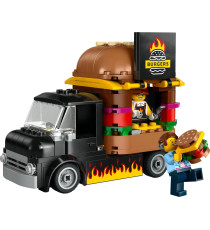 Lego City - Furgone degli hamburger - Lego 60404 Camion Food Truck con Accessori per Cucinare e 2 Minifigure Anni 5+ 194pz Lego City - Furgone degli hamburger - Lego 60404 Camion Food Truck con Accessori per Cucinare e 2 Minifigure Anni 5+ 194pz