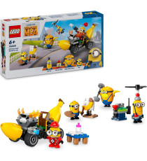 Lego Minions Cattivissimo me 4 - I Minions e l’auto banana - Lego 75580 Anni 6+ 136pz