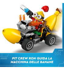 Lego Minions Cattivissimo me 4 - I Minions e l’auto banana - Lego 75580 Anni 6+ 136pz
