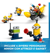 Lego Minions Cattivissimo me 4 - I Minions e l’auto banana - Lego 75580 Anni 6+ 136pz