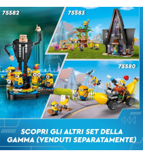 Lego Minions Cattivissimo me 4 - I Minions e l’auto banana - Lego 75580 Anni 6+ 136pz