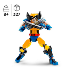Lego Marvel - Personaggio di Wolverine - Lego 76257 Figura di Wolverine completamente snodata Anni 8+ 327pz Lego Marvel - Personaggio di Wolverine - Lego 76257 Figura di Wolverine completamente snodata Anni 8+ 327pz