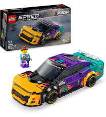 Lego Speed Champions - NASCAR Next Gen Chevrolet Camaro ZL1 - Lego 76935 con Minifigure del Pilota 328pz Anni 9+ Lego Speed Champions - NASCAR Next Gen Chevrolet Camaro ZL1 - Lego 76935 con Minifigure del Pilota 328pz Anni 9+