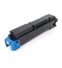 Toner 5021C ciano compatibile 1T02Z0CUT0 + vaschetta per Utax, Triumph-Adler PC4063DN,PC4067i PK-5021 capacità 10.000 pagine