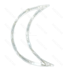 Catena luminosa solare a cascata con luci a luna e stelle 120led 3mtx0.6mt 12 fili 2700K luce calda 8 giochi luce,IP65 esterno Catena luminosa solare a cascata con luci a luna e stelle 120led 3mtx0.6mt 12 fili 2700K luce calda 8 giochi luce,IP65 esterno