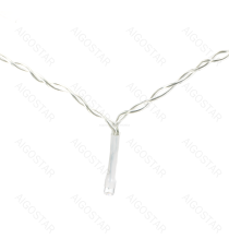 Catena luminosa a basso voltaggio con luci a fiocco di neve,6500k luce fredda 3mtx0.7m, collegabile in serie IP44 da est/int Catena luminosa a basso voltaggio con luci a fiocco di neve,6500k luce fredda 3mtx0.7m, collegabile in serie IP44 da est/int