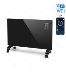Termoconvettore Wifi Bluetooth SMART con display LED 2000W Controllo da remoto tramite APP,Modalità ECO Termoconvettore Wifi Bluetooth SMART con display LED 2000W Controllo da remoto tramite APP,Modalità ECO