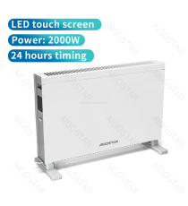 Termoconvettore con telecomando 1800-2000W,Controllo LED touch per la regolazione della temperatura,Temperatura regolabile! Termoconvettore con telecomando 1800-2000W,Controllo LED touch per la regolazione della temperatura,Temperatura regolabile!