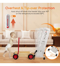 Radiatore elettrico 11 elementi 2300W bianco,Potenza e temperatura regolabili, Versione Deluxe - Termoradiatore ad olio Radiatore elettrico 11 elementi 2300W bianco,Potenza e temperatura regolabili, Versione Deluxe - Termoradiatore ad olio