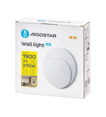 Applique led in ferro e acrilico bianco 16W 1900lm 2700K luce calda misura L200xW200xH60mm da interno, design elegante Applique led in ferro e acrilico bianco 16W 1900lm 2700K luce calda misura L200xW200xH60mm da interno, design elegante
