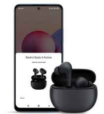 Auricolari Xiaomi Redmi Buds 4 Active black Bluetooth 5.3 True Wireless Stereo (TWS) In-ear Musica e Chiamate Bluetooth Auricolari Xiaomi Redmi Buds 4 Active black Bluetooth 5.3 True Wireless Stereo (TWS) In-ear Musica e Chiamate Bluetooth