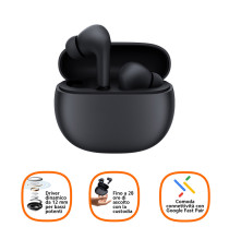 Auricolari Xiaomi Redmi Buds 4 Active black Bluetooth 5.3 True Wireless Stereo (TWS) In-ear Musica e Chiamate Bluetooth Auricolari Xiaomi Redmi Buds 4 Active black Bluetooth 5.3 True Wireless Stereo (TWS) In-ear Musica e Chiamate Bluetooth