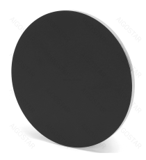 Applique led in metallo nera 6,5W 720lumen 3000K luce calda misura D180xH35mm IP20 da interno, design elegante