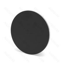 Applique led in metallo nera 6,5W 720lumen 3000K luce calda misura D180xH35mm IP20 da interno, design elegante