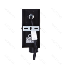 Applique con portalampada a sospensione legno e metallo nero E27 max. 60w misura Braccio in legno: 40x40x150mm da interno Applique con portalampada a sospensione legno e metallo nero E27 max. 60w misura Braccio in legno: 40x40x150mm da interno
