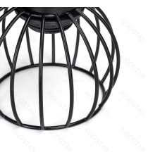 Applique in metallo nera opaco con attacco E27 max. 40w misura 120xH200mm lampada orientabile, da interno Applique in metallo nera opaco con attacco E27 max. 40w misura 120xH200mm lampada orientabile, da interno