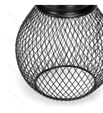Applique in metallo nera opaco con attacco E27 max. 40w misura L165xW120xH250mm lampada da interno Applique in metallo nera opaco con attacco E27 max. 40w misura L165xW120xH250mm lampada da interno