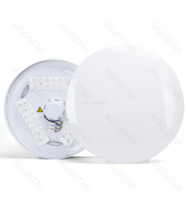Plafoniera Smart Bluetooth MESH 18W 2000Lumen RGB+CCT 3000K-6500K con telecomando 350XH62mm compatibile con Alexa e Google Plafoniera Smart Bluetooth MESH 18W 2000Lumen RGB+CCT 3000K-6500K con telecomando 350XH62mm compatibile con Alexa e Google