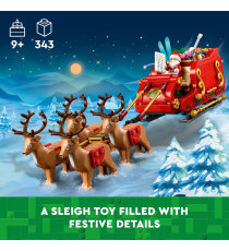 Lego Natale - La slitta di Babbo Natale – Lego 40499 Decorazione Renne, Chitarra, Orsacchiotto e Sci 343pz Anni 9+ Lego Natale - La slitta di Babbo Natale – Lego 40499 Decorazione Renne, Chitarra, Orsacchiotto e Sci 343pz Anni 9+