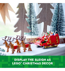 Lego Natale - La slitta di Babbo Natale – Lego 40499 Decorazione Renne, Chitarra, Orsacchiotto e Sci 343pz Anni 9+ Lego Natale - La slitta di Babbo Natale – Lego 40499 Decorazione Renne, Chitarra, Orsacchiotto e Sci 343pz Anni 9+