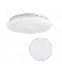Plafoniera Smart stellata 39W WiFi WB 4140Lumen CCT 36W+RGB 3W 3000K-6500K 500x65mm compatibile con Alexa e Google Plafoniera Smart stellata 39W WiFi WB 4140Lumen CCT 36W+RGB 3W 3000K-6500K 500x65mm compatibile con Alexa e Google