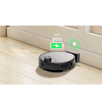 Robot aspirapolvere e lavapavimenti Smart con laser WiFi WB nero 12W, Contenitore polvere da 500 ml,Vaschetta acqua da 280ml Robot aspirapolvere e lavapavimenti Smart con laser WiFi WB nero 12W, Contenitore polvere da 500 ml,Vaschetta acqua da 280ml