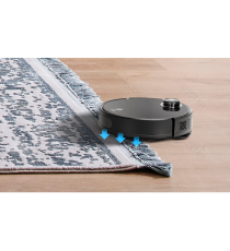 Robot aspirapolvere e lavapavimenti Smart con laser WiFi WB nero 12W, Contenitore polvere da 500 ml,Vaschetta acqua da 280ml Robot aspirapolvere e lavapavimenti Smart con laser WiFi WB nero 12W, Contenitore polvere da 500 ml,Vaschetta acqua da 280ml