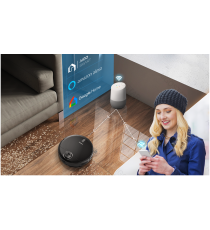 Robot aspirapolvere e lavapavimenti Smart con laser WiFi WB nero 12W, Contenitore polvere da 500 ml,Vaschetta acqua da 280ml Robot aspirapolvere e lavapavimenti Smart con laser WiFi WB nero 12W, Contenitore polvere da 500 ml,Vaschetta acqua da 280ml