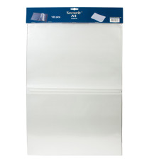 Inserto doppio per portamenù (Trendy, Design, Rio, Royal) - A4 - Securit - set 10 pezzi