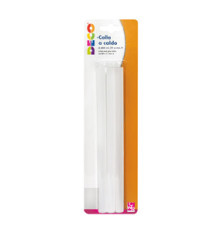 Colla per pistola grande - ø11mm - lunghezza 20cm - Deco - conf. 6 pezzi Colla per pistola grande - ø11mm - lunghezza 20cm - Deco - conf. 6 pezzi