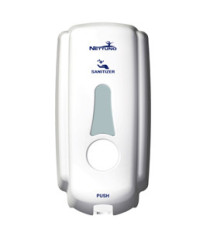 Dispenser T-Small per sapone (ricariche TS800) - capacità 1 L - bianco - Nettuno Dispenser T-Small per sapone (ricariche TS800) - capacità 1 L - bianco - Nettuno