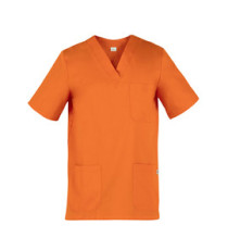 Casacca Jason - unisex - manica corta - taglia M - arancio - Giblor's Casacca Jason - unisex - manica corta - taglia M - arancio - Giblor's