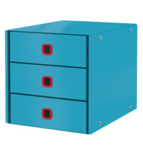 Cassettiera Click&Store Cosy - 3 cassetti - blu - Leitz Cassettiera Click&Store Cosy - 3 cassetti - blu - Leitz