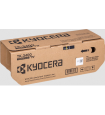 Kyocera TK-3400 nero 1T0C0Y0NL0 toner originale per Kyocera Ecosys PA4500X ,MA4500fx KL3 TK3400 capacità 12.500 pagine Kyocera TK-3400 nero 1T0C0Y0NL0 toner originale per Kyocera Ecosys PA4500X ,MA4500fx KL3 TK3400 capacità 12.500 pagine