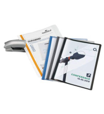 Cartellina per rilegatura Durabind - PVC - 21x29,7 cm - azzurro - Durable Cartellina per rilegatura Durabind - PVC - 21x29,7 cm - azzurro - Durable