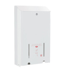 Dispenser assorbenti Artemis - 2 colonne - metallo verniciato - bianco - Mar Plast Dispenser assorbenti Artemis - 2 colonne - metallo verniciato - bianco - Mar Plast