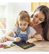 Tavoletta Grafica multicolor LCD Scrittura 8,5 Pollici, Elettronica Lavagna Portatile da Disegno Writing tablet per bambini