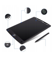 Tavoletta Grafica multicolor LCD Scrittura 8,5 Pollici, Elettronica Lavagna Portatile da Disegno Writing tablet per bambini