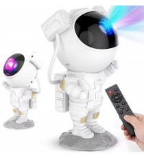 Proiettore a led Astronauta effetto cielo stellato SM4 galassia a soffitto con telecomando,lampada luce notturna 8 modalità