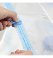Sacco sottovuoto Salvaspazio Armadio da 50x60 cm per Riporre Sottovuoto piumoni, coperte e vestiti, vacuum bag Sacco sottovuoto Salvaspazio Armadio da 50x60 cm per Riporre Sottovuoto piumoni, coperte e vestiti, vacuum bag