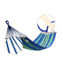 Amaca da giardino grande per due persone 260x150cm, materiale di alta qualità, carico fino a 200kg,intrecciata e senza cuciture