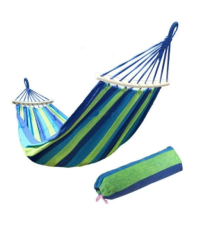 Amaca da giardino grande per due persone 260x150cm, materiale di alta qualità, carico fino a 200kg,intrecciata e senza cuciture