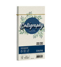 Busta Calligraphy Remake -  110 x 220 mm - 120 gr - perla - Favini - conf. 25 pezzi Busta Calligraphy Remake -  110 x 220 mm - 120 gr - perla - Favini - conf. 25 pezzi