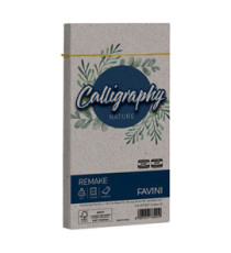 Busta Calligraphy Remake -  110 x 220 mm - 120 gr - scoglio - Favini - conf. 25 pezzi Busta Calligraphy Remake -  110 x 220 mm - 120 gr - scoglio - Favini - conf. 25 pezzi