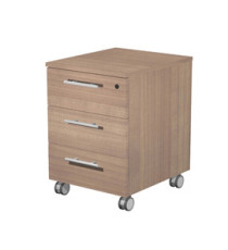 Cassettiera Prestige - 3 cassetti - con ruote - 41,8 x 52 x 61,5 cm - ciliegio arabis Cassettiera Prestige - 3 cassetti - con ruote - 41,8 x 52 x 61,5 cm - ciliegio arabis